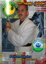 RL Trading Card - Front (Derek Mazer)